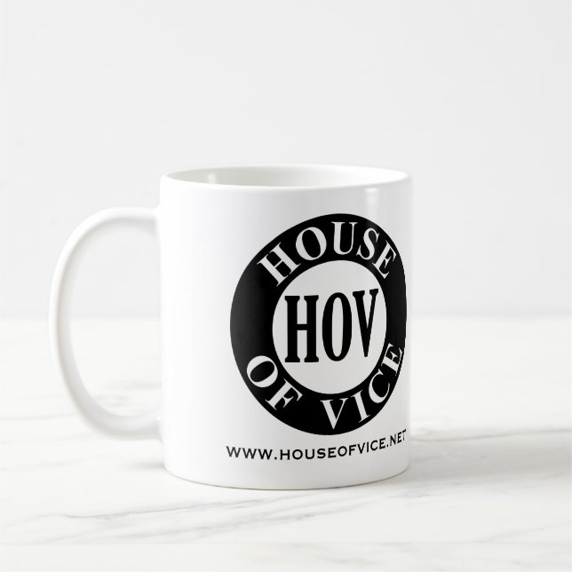 H O V Logo Coffe Mug (Left)