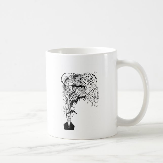 H.P. Lovecraft's monsters Coffee Mug (Right)