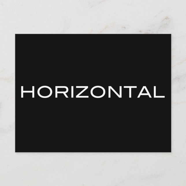 H POSTCARD (Front)