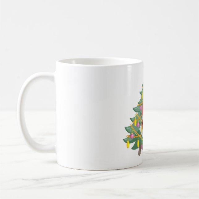 H Santa Claus Coffee Mug (Left)