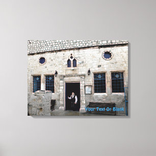 Ha-Ari Ashkenazi Shul - Tzfat Canvas Print