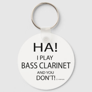 Ha Bass Clarinet Key Ring