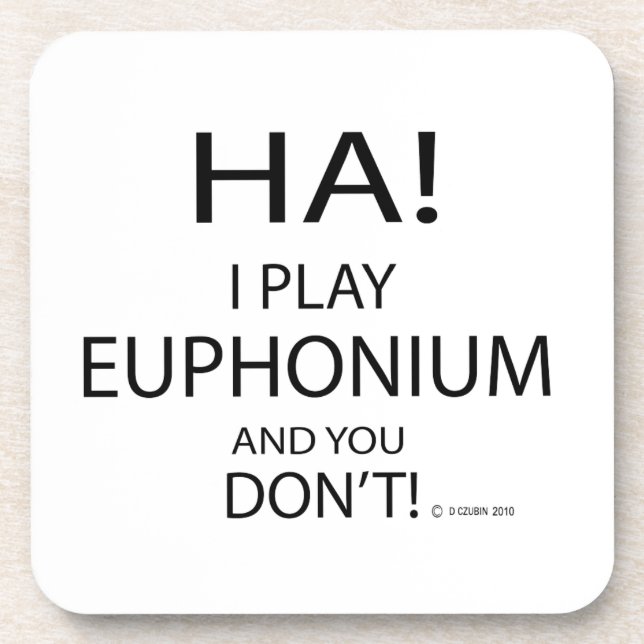 Ha Euphonium Coaster (Front)