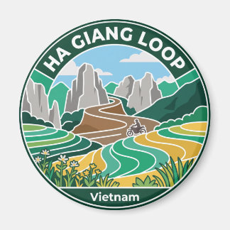 Ha Giang Loop Vietnam Magnet
