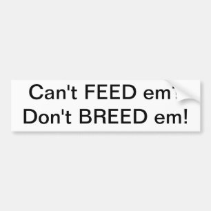 HA HA BUMPER STICKER
