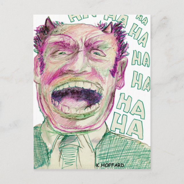 Ha Ha Ha Postcard (Front)