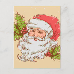 Ha Ha Merry Christmas Postcard