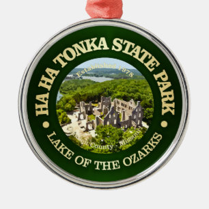 Ha Ha Tonka SP Metal Tree Decoration