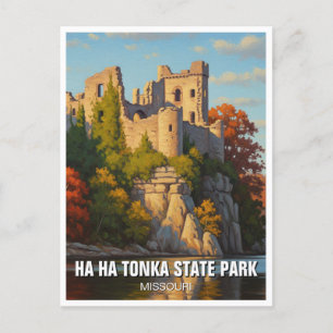 Ha Ha Tonka State Park Missouri Travel Postcard