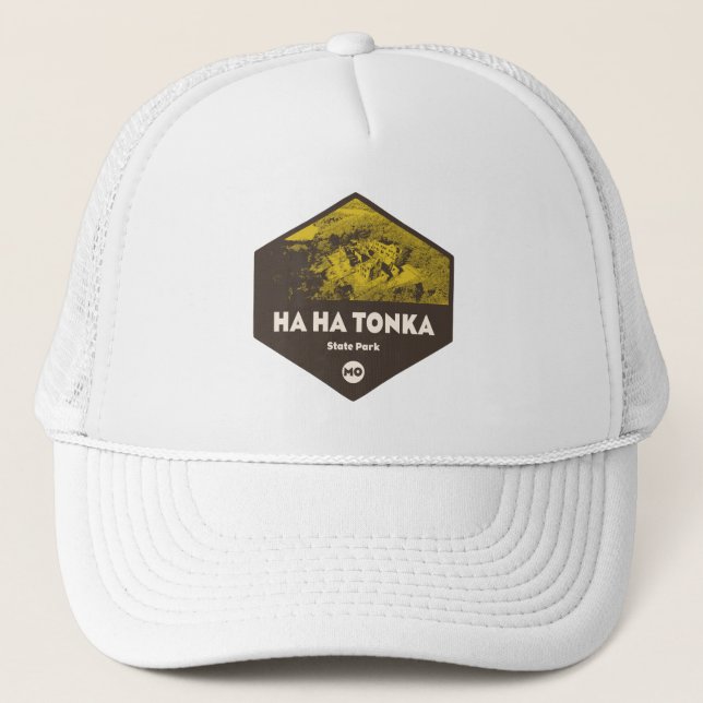 Ha Ha Tonka State Park Missouri Trucker Hat (Front)