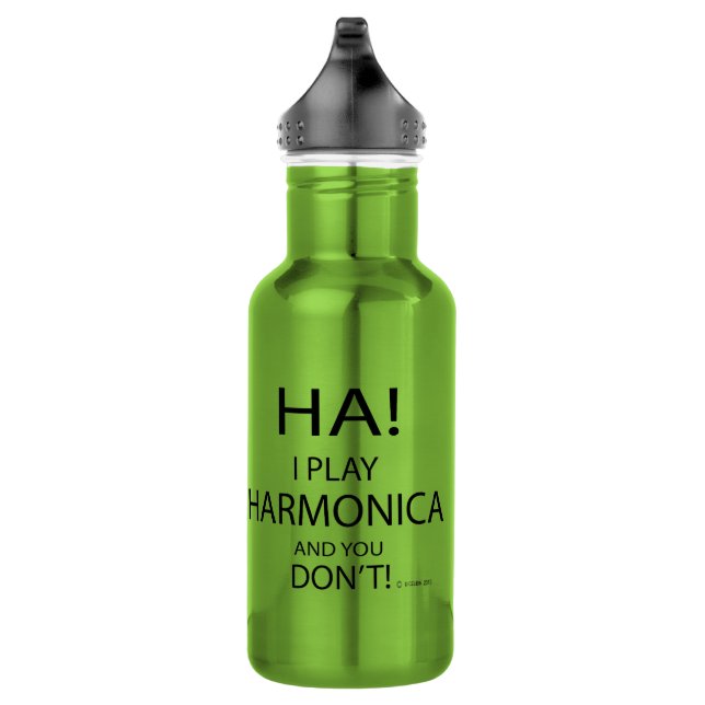 Ha Harmonica Stainless Steel Water Bottle (Right)