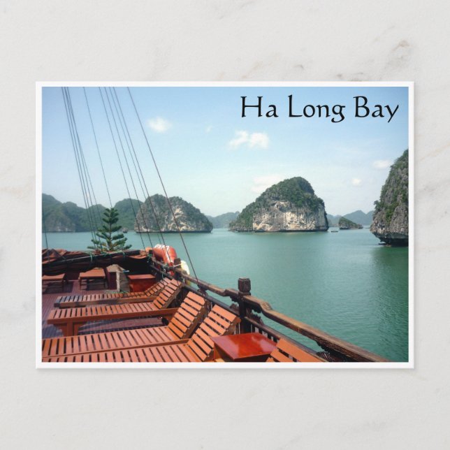 ha long bay boat postcard (Front)