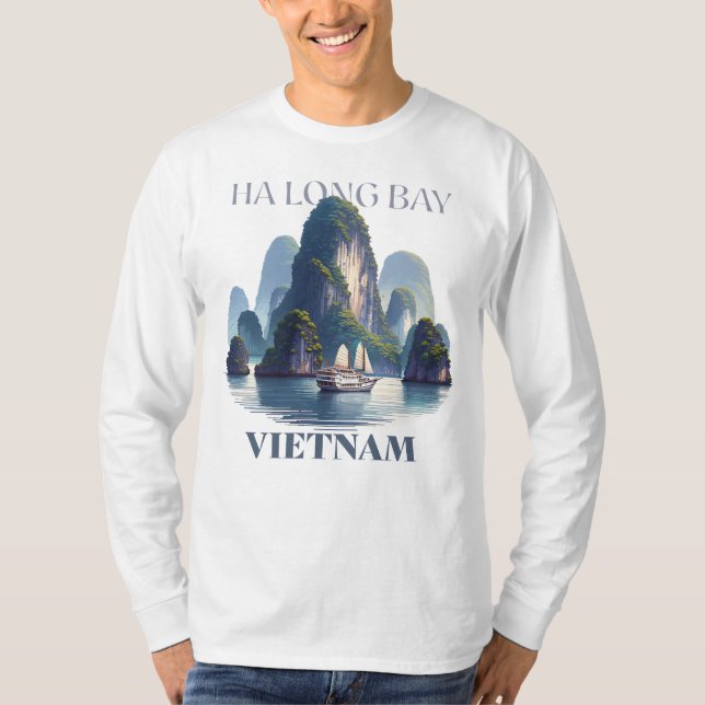 Ha Long Bay Vietnam T-Shirt (Front)