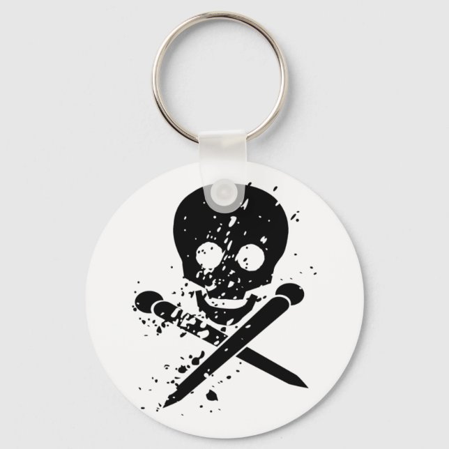 HA Skull Key Ring (Front)