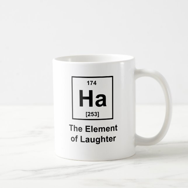 Ha, The Element of Laughter Coffee Mug (Right)