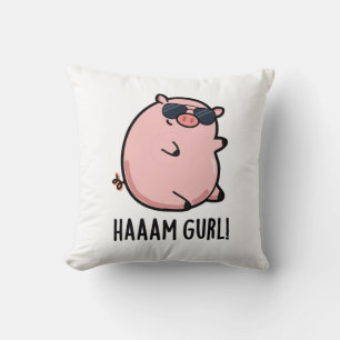 Haaamporkpork Cushion