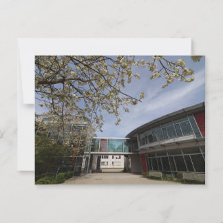 HAAGER REALSCHULE TRANSITION TO NEW CONSTRUCTION POSTCARD