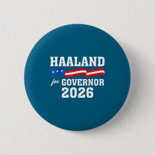 Haaland 2026 Deb Haaland For Governor Of New Mexic 6 Cm Round Badge