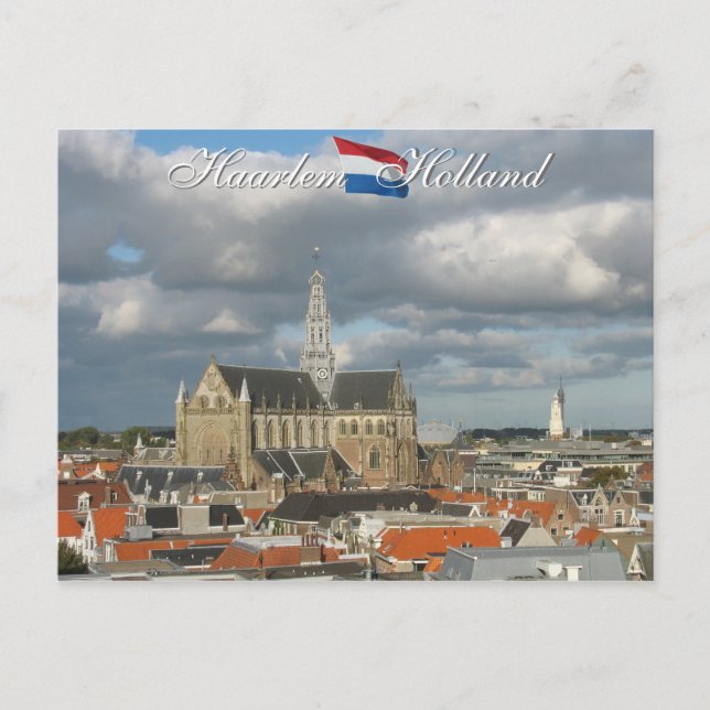 Haarlem Holland Postcard (Front)