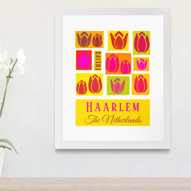 Haarlem Tulips Netherlands Holland  Poster (Creator Uploaded)