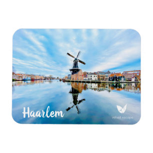 Haarlem windmill fridge magnet by Velvet Escape