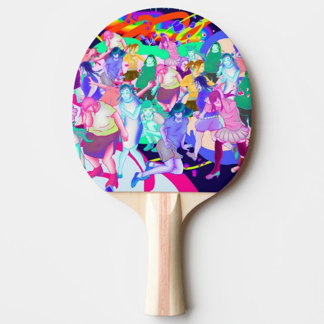 HAARP PING PONG PADDLE (Front)