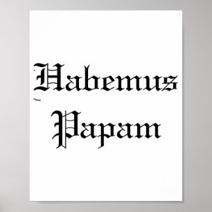 Habemus Papam New Pe Poster
