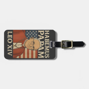 Habemus papam Pope Leo XIV Christian Church  Luggage Tag