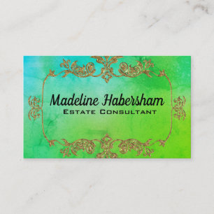 Habersham Elegant From A Past Time Business Card
