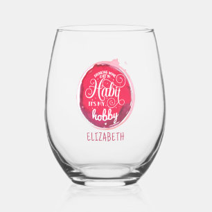 Habit Stemless Wine Glass