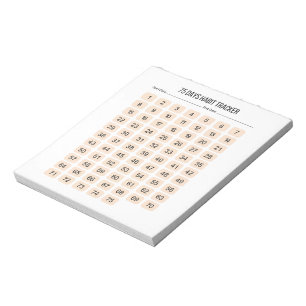 Habit Tracker Planner Notepad