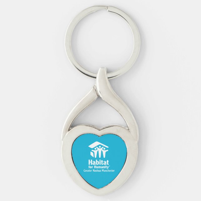 Habitat GNM logo keychain (Front)