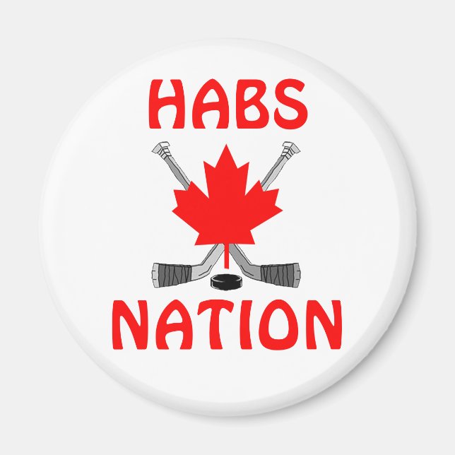 HABS NATION MAGNET (Front)
