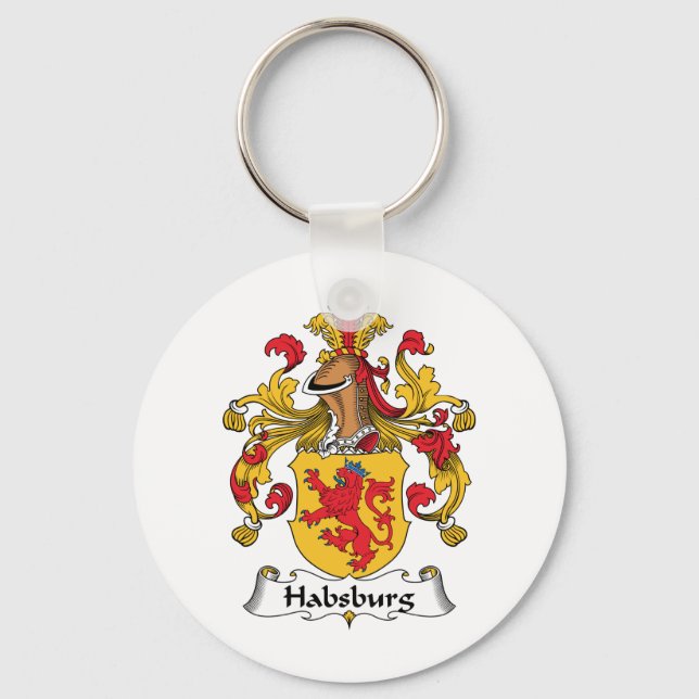 Habsburg Family Crest Key Ring (Front)