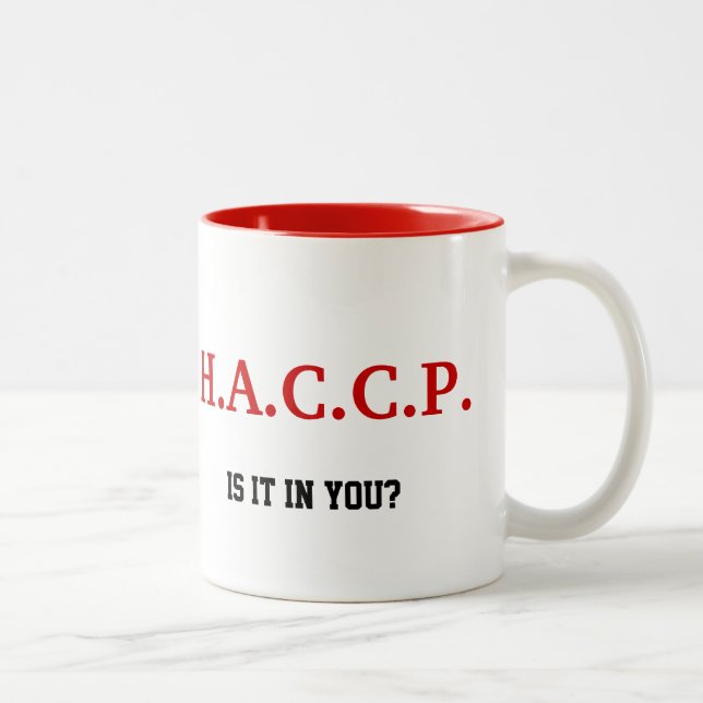 HACCP MUG RED (Right)