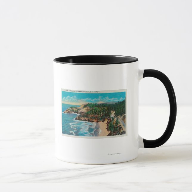 Hacenta Head Lighthouse and Cape PerpetuaCoast Mug (Right)