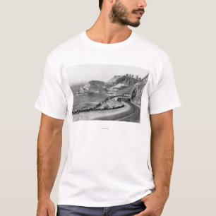 Hacenta Head Lighthouse and Oregon Coast Highway T-Shirt