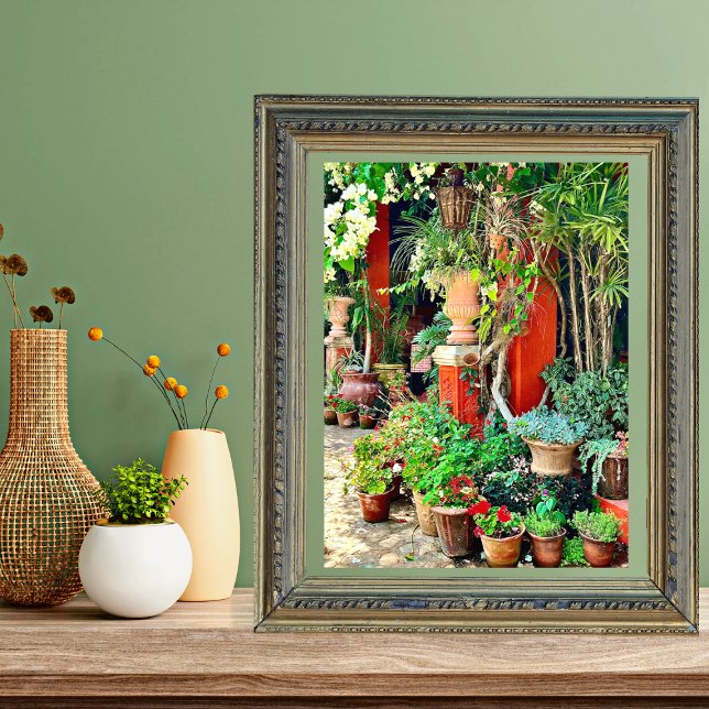 Hacienda Flowers Garden  Poster (Creator Uploaded)