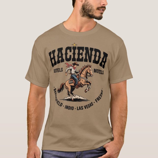 Hacienda - Vintage Las Vegas T-Shirt (Front)