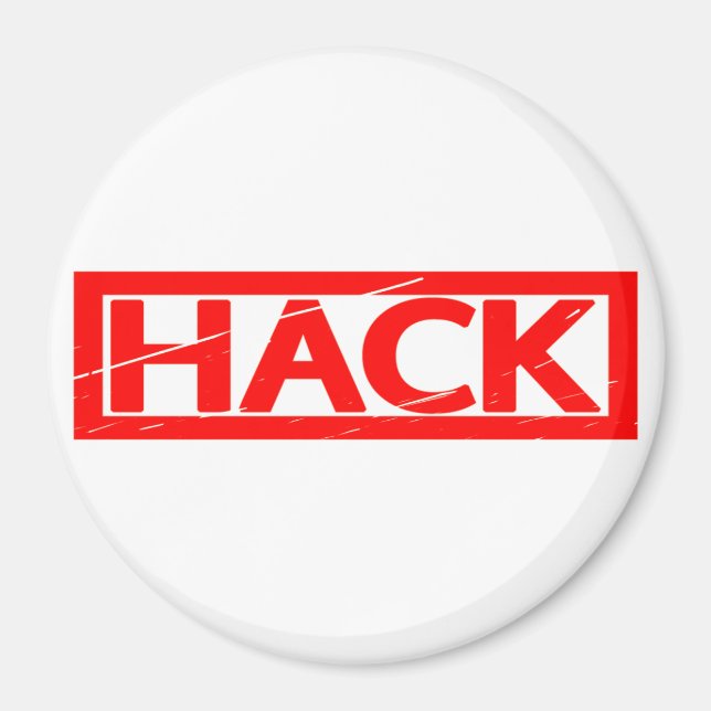 Hack Stamp Magnet (Front)
