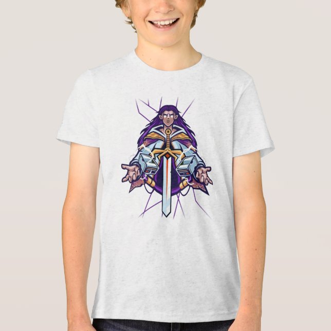 Hack The Box CPTS Kids T-Shirt Tri-Blend Shirt (Front)