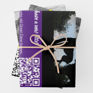 Hack the wrapper: Puppy selling promotional  Wrapping Paper Sheet