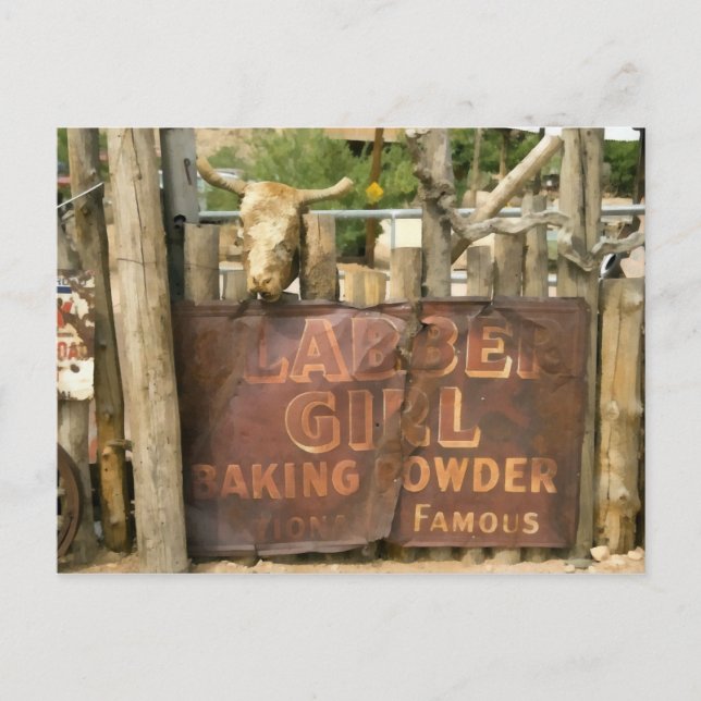 Hackberry General Store, Route 66 Postcard (Front)
