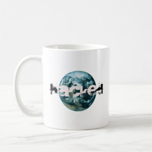 Hacked Planet Earth Coffee Mug