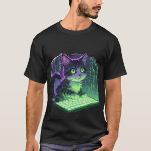 Hacker Cat T-Shirt