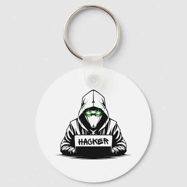 Hacker Keychain Design (Front)