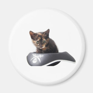 Hacker Kitten Magnet