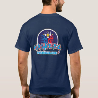 HACKERS Pickleball Club - Basic Dark T-Shirt