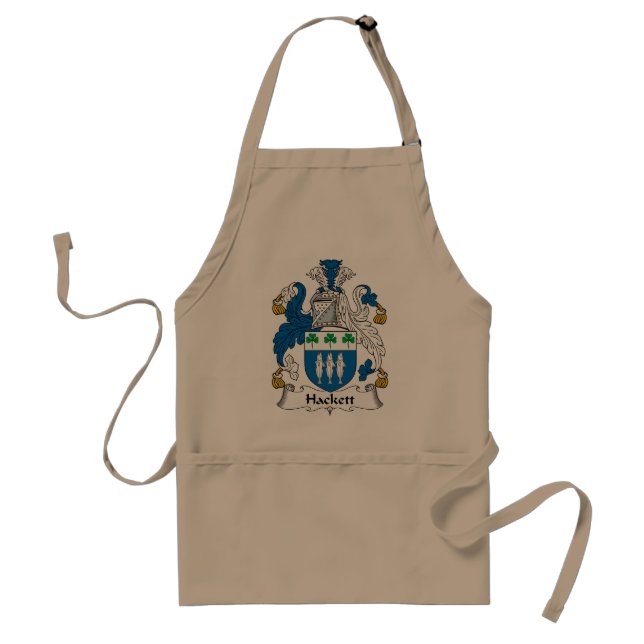 Hackett Family Crest Standard Apron (Front)
