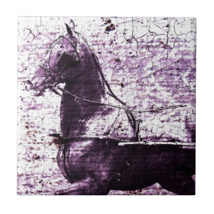 Hackey Crackle Digital Art Tile